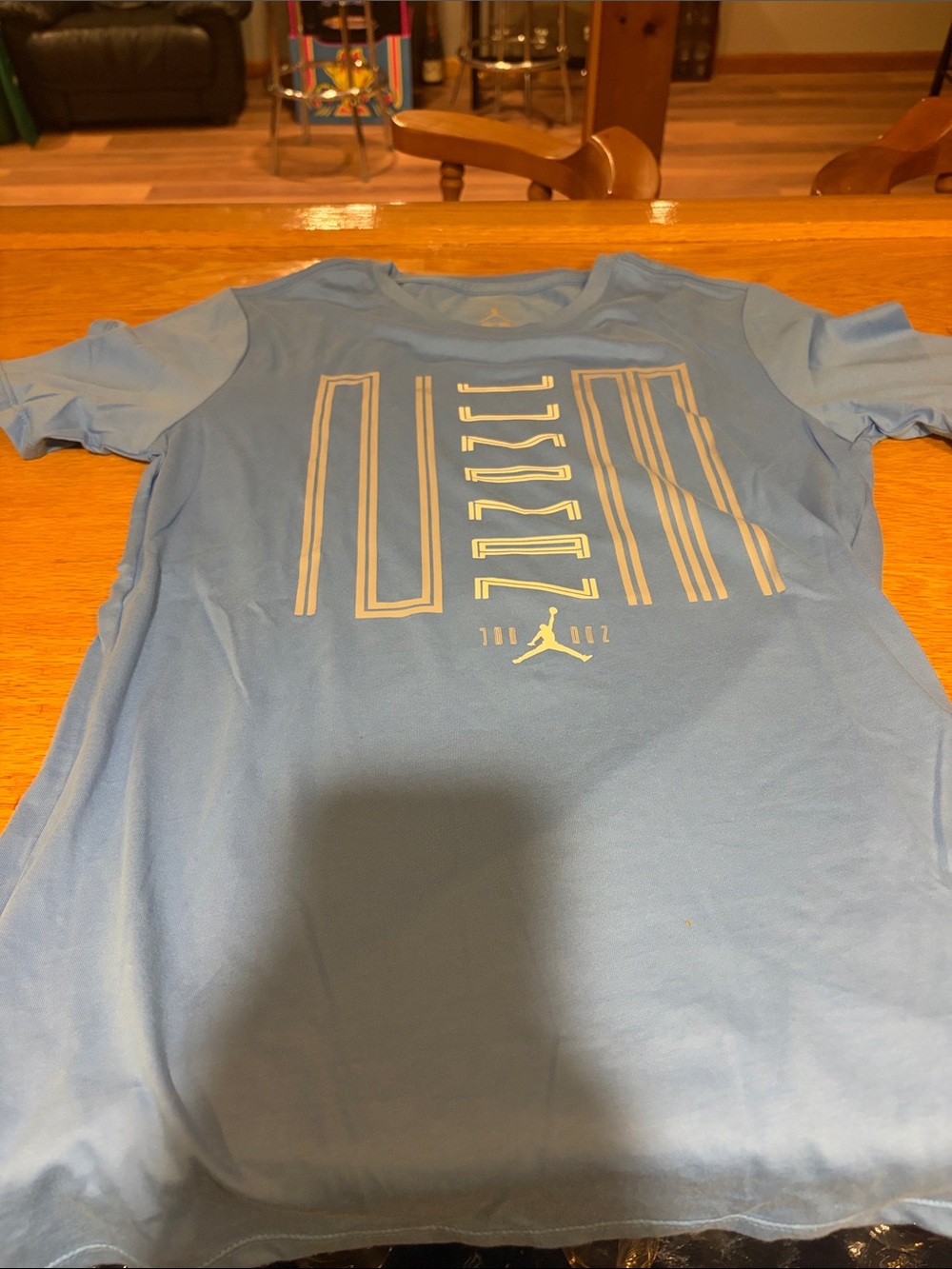 Jordan Men’s Light Blue Short-Sleeve Graphic Tee
